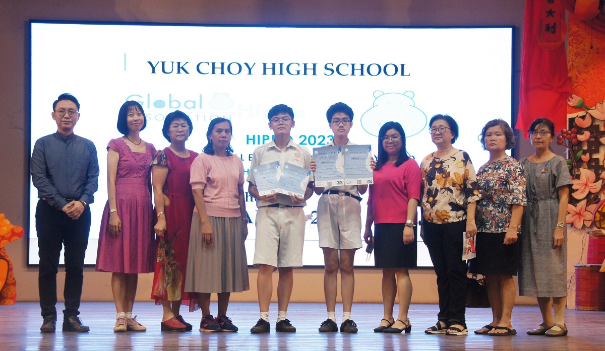 2023年HIPPO 国际英语奥林匹克比赛（全国赛）：两位学生晋级半决赛- 霹雳育才独立中学